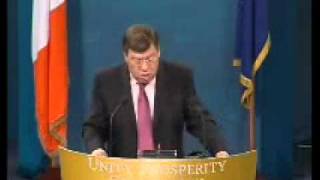 Brian Cowen Speech at the 2005 Fianna Fail Ard Fheis [upl. by Ennylcaj]