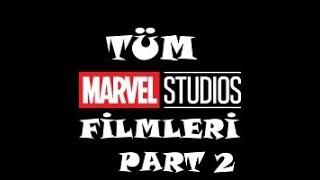 Tüm Marvel Dizi Ve Filmleri Listesi Part2 spiderman xmen ironman daredevil deadpool wolverine [upl. by Naicad526]