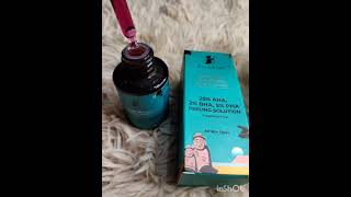 The peeling solution review Pilgrim must try👌👌 [upl. by Eiderf]