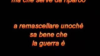 BAGLIONI C Ninna nanna ninna nannao karaoke [upl. by Yila]