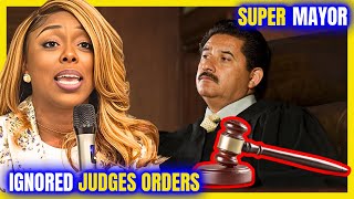 Super Mayor Tiffany Henyard DEFIES Judges Orders [upl. by Aneehs440]