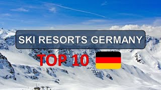 Germany Alpine Adventure  Top 10 Ski Resorts 202324 [upl. by Evatsug594]