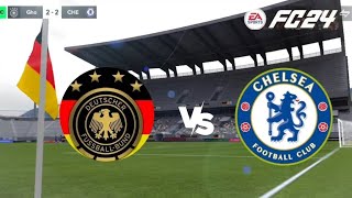 Germany 🇩🇪 VS Chelsea FC friendly match panalty highlights fcmobile24 [upl. by Aniweta]