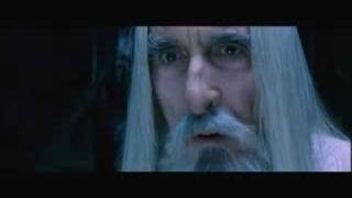 Lord of the Rings  Gandalf vs Saruman [upl. by Eimia]