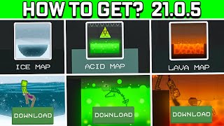 HOW TO GET ALL THE SECRET MAPS in Melon Playground 2105 [upl. by Ertemed]