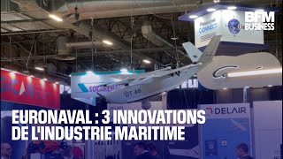 Euronaval  3 innovations de lindustrie maritime [upl. by Lanza512]