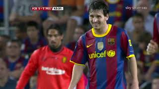 Lionel Messi vs Mallorca 201011 Home HD 1080i by PapiLionel [upl. by Enelam73]