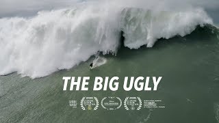 The Big Ugly  Dramatic Rescue of a Fallen Big Wave Surfer  Drone  Nazaré Portugal [upl. by Osicran61]