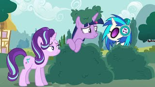 Starlight Glimmer Meets DJ PON3  My Little Pony Friendship Is Magic  Season 6 [upl. by Yuria997]