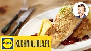 🐟 Karp w migdałach  Karol Okrasa  Przepisy Kuchni Lidla [upl. by Eanahs]