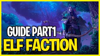 MEDIVIA ELF FACTION COMO INICIAR  GUIDE ELF FACTION PT 1 [upl. by Stevana528]