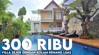 VILLA MODERN VIEW GUNUNG⁉️ Review Villa Liburan Di Bukit Panderman Batu  Malang  Azcarya Villa [upl. by Arten]