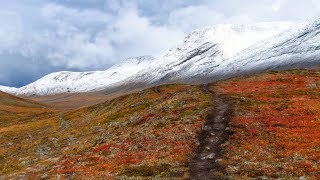 Autumn in Swedish Lapland  Nikkaluokta to Abisko [upl. by Oicnedif]