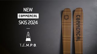 NEW COMMENCAL TEMPO SKIS 2024 [upl. by Durkee]