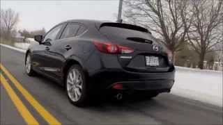 Essai routier Mazda 3 2014 [upl. by Pirozzo]