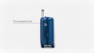 Delsey Bastille Lite Expandable 4 Wheel Spinner Luggage  on eBagscom [upl. by Anahsirk]