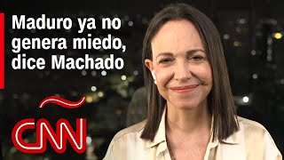 Entrevista a Corina Machado líder de la oposición en Venezuela a días de las elecciones [upl. by Hogarth]