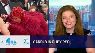 Met Gala Top 5 fashion moments on the red carpet  NBC New York [upl. by Sheline857]