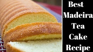 How to make Moist and fluffy Madeira cake Best pound cake ever [upl. by Imogene765]