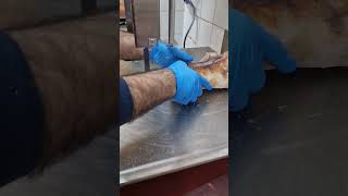 Meat preparation and packing for delivery everfreshbutchers meat foodie food halalmeat halal [upl. by Rebe848]