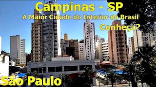 CAMPINAS  SP CONHEÇA CIDADE DE CAMPINAS SÃO PAULO OS DADOS DO MUNICÍPIO 2021 [upl. by Stanwin]