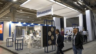 Marmomac 2023  Interview with Husqvarna [upl. by Dett231]