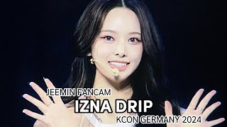 IZNA 240928 Kcon Germeny Drip  IZNA Jeemin fancam [upl. by Ariem911]