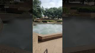 Aerated Water Pool at Fort Worth Water Gardens fortworth texas watergarden [upl. by Haim]