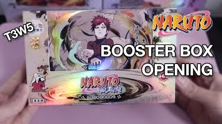 STACKED Naruto Kayou Tier 3 Wave 5 Gaara Booster Box Opening [upl. by Eikcin]