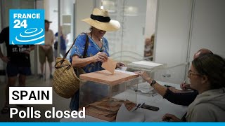 Polls close in Spain snap election that could see return of right wing to power • FRANCE 24 [upl. by Buff11]