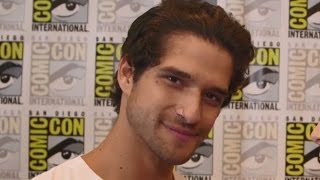 Tyler Posey Talks Dylan OBrien Accident amp Bromance Teen Wolf Season 6  Comic Con 2016 [upl. by Ahsya]