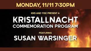 2024 Kristallnacht Commemoration [upl. by Rooker]