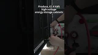 614 kWhhighvoltage energy storage cabinets lithium energy storage battery ess [upl. by Bertila]