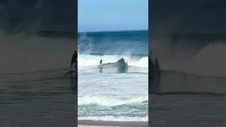 Surfing Inside Pipeline hawaii surf surfimg banzai pipeline wsl pipe [upl. by Ahsim]