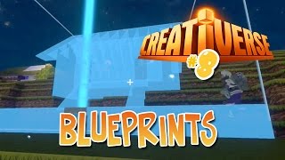 Creativerse 8  HOW TO USE BLUEPRINTS [upl. by Francis]