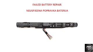 FAILED BATTERY REPAIR  NEUSPJESNA POPRAVKA BATERIJA [upl. by Eekram]