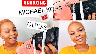 Unboxing Michael KorsGuessFashionette Review [upl. by Nyer]