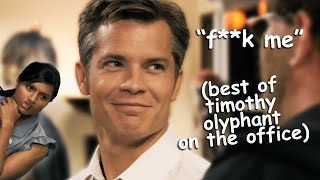 timothy olyphant being devastatingly handsome on The Office US  Comedy Bites [upl. by Asoj]