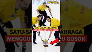 Mengapa Olahraga Curling Stone Menggunakan Sapu  INFOPEDIA [upl. by Atil]