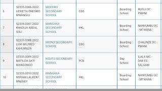 TAMISEMI Tazama hapa jinsi ya kupata selection za form 5 na vyuo 20232024 [upl. by Rehpatsirhc]