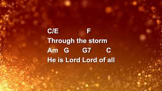 Cornerstone  Lyrics and Chords  Congregational key [upl. by Atkinson44]