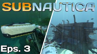 Wrecks amp Moonpool  Eps 3 Subnautica Playthrough [upl. by Tabb]