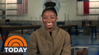 Simone Biles on 2024 Olympics Thats the path I would love to go’ [upl. by Drue]