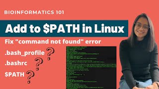 Add to PATH in Linux  Fix quotcommand not found errorquot  Linux Basics [upl. by Burbank126]