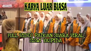 Paduan Suara Viral Siswi YASPIDA Cover Lagu Sunda JangOon B [upl. by Gunar975]