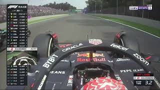 Max Verstappen overtake on Esteban Ocon Mexican GP 2024 [upl. by Frymire]