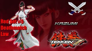 Kazumi Mishima  Red Set 5  Deathmatch  Law [upl. by Ayk]