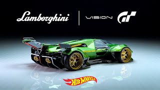 Insane build Lamborghini V12 Vision GT Hot Wheels custom Roborace Robocar transformation [upl. by Bergeman]