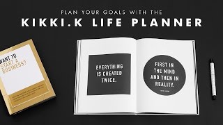 Plan your Goals with the kikkiK Life Planner [upl. by Eylk]