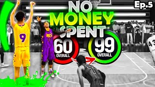 No Money Spent Build Takes Over Rec  NBA 2k24 60 to 99 Overall No Money Spent ep5 [upl. by Jadwiga]